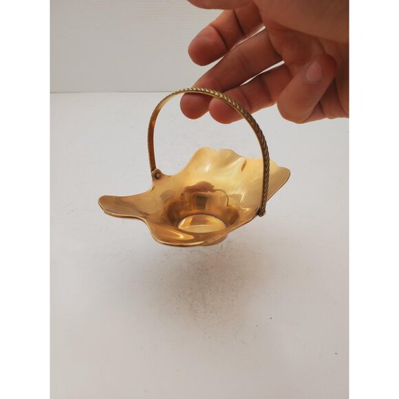 Vintage 1950s / BRASS SOAP DISH / Solid Brass Soap Holder Soap Dispenser Vintage - Picture 6 of 10